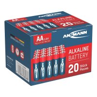 Ansmann 5015548, Einwegbatterie, Alkali, Schwarz, Grau, 14,5 mm, 14,5 mm, 50,5 mm