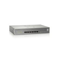 LevelOne GEP-0822, Gigabit Ethernet (10/100/1000), Power...