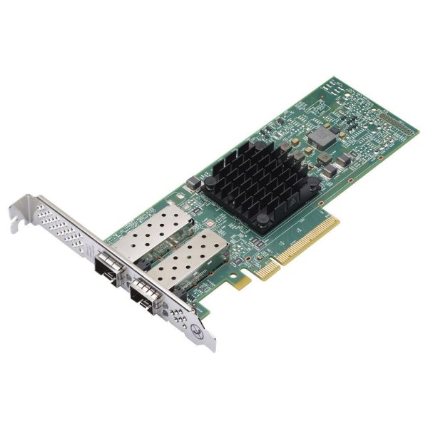 Lenovo Broadcom 57414 10/25GbE SFP28 2-port PCIe, Eingebaut, Kabelgebunden, PCI Express, Ethernet, Grün, Metallisch