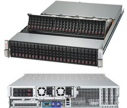 Supermicro SuperStorage Server 2028R-E1CR48L, Intel® C612, LGA 2011 (Socket R), QuickPath Interconnect (QPI), 55 MB, Intel® Xeon®, E5-2600