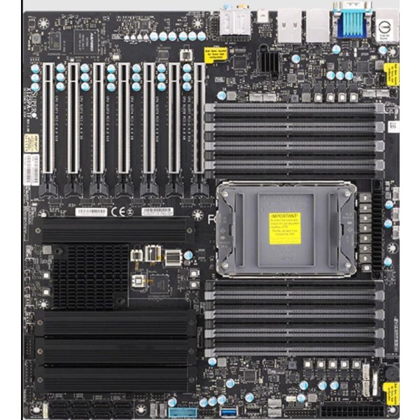 Supermicro MBD-X12SPA-TF-B, Intel, LGA 4189, Intel® Xeon® W, W3300, DDR4-SDRAM, 4 TB