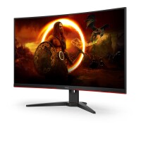 AOC G2 CQ32G2SE/BK, 80 cm (31.5"), 2560 x 1440 Pixel, 2K Ultra HD, LED, 1 ms, Schwarz, Rot