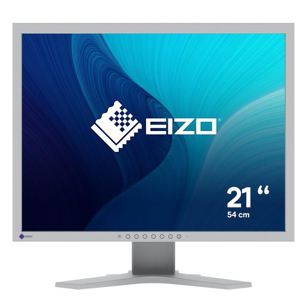 EIZO FlexScan S2134, 54,1 cm (21.3"), 1600 x 1200 Pixel, UXGA, LED, 6 ms, Grau