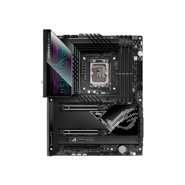 ASUS ROG MAXIMUS Z690 HERO, Intel, LGA 1700, Intel® Celeron®, Intel® Core™ i3, Intel® Core™ i5, Intel® Core™ i7, Intel® Core™ i9,..., LGA 1700, DDR5-SDRAM, 192 GB