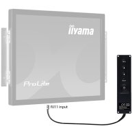 Iiyama RC TOUCHV01, Monitor, Kabelgebunden, Drucktasten, Schwarz