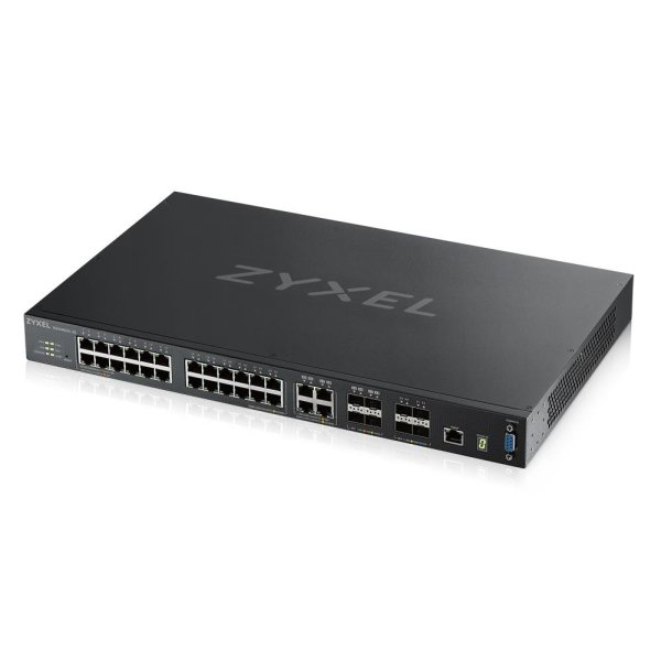 ZyXEL XGS4600-32, Managed, L3, Gigabit Ethernet (10/100/1000), Rack-Einbau