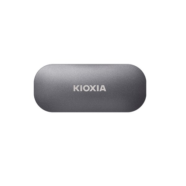 Kioxia EXCERIA PLUS, 1000 GB, USB Typ-C, 3.2 Gen 1 (3.1 Gen 1), 1050 MB/s, Passwortschutz, Grau