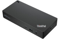 Lenovo ThinkPad Universal USB-C Smart Dock, Kabelgebunden, Thunderbolt 4, 1000 Mbit/s, Schwarz, 4K Ultra HD, 3840 x 2160 Pixel