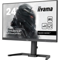 Iiyama G-MASTER GB2445HSU-B1, 61 cm (24"), 1920 x 1080 Pixel, Full HD, LED, 1 ms, Schwarz