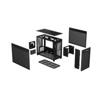 ASUS Prime AP201 MicroATX, Mini Tower, PC, Schwarz, micro...