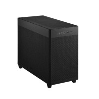 ASUS Prime AP201 MicroATX, Mini Tower, PC, Schwarz, micro ATX, Mini-ITX, 17 cm, 33,8 cm