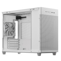 ASUS Prime AP201 MicroATX, Mini Tower, PC, Weiß, micro ATX, Mini-ITX, 17 cm, 33,8 cm