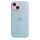 Apple iPhone 15 Silikon Case mit MagSafe – Hellblau, Cover, Apple, iPhone 15, 15,5 cm (6.1"), Hellblau