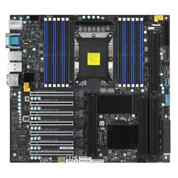 Supermicro Motherboard X11SPA-TF bulk pack - Mainboard - Intel Sockel 3647 (Xeon Phi)