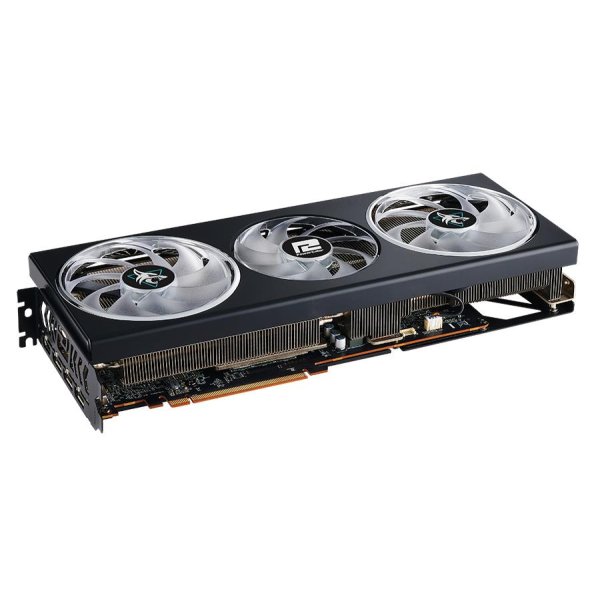 PowerColor Hellhound RX7700XT 12G-L/OC, Radeon RX 7800 XT, 12 GB, GDDR6, 256 Bit, 7680 x 4320 Pixel, PCI Express 4.0