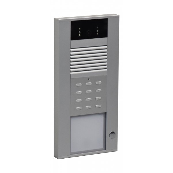 WANTEC Monolith B IP T4C, Silber, Aluminium, Tasten, Senkrecht, 10,100 Mbit/s, 10/100Base-T(X)