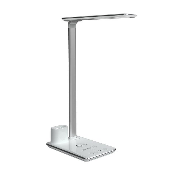 TerraTec ChargeAir All Light, Silber, Homeoffice, Büro, CE, 1 Glühbirne(n), 5 W, LED