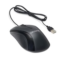 Dicota D32011, Beidhändig, USB Typ-A, 1200 DPI, Schwarz