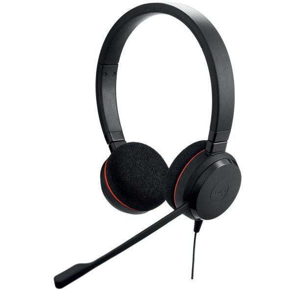 Jabra Evolve 20 USB-C MS Stereo, Kabelgebunden, Büro/Callcenter, 150 - 7000 Hz, 171 g, Kopfhörer, Schwarz