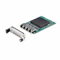 StarTech.com 4-Port Gigabit Netzwerkkarte, OCP 3.0 Server NIC mit Intel® I350, SFF 4C+ Kompatibel/PCI Express 3.0/PXE/9K/VLAN, Open Compute Project Ethernet NIC/LAN Adapter, Eingebaut, Kabelgebunden, OCP 3.0, Ethernet, 1000 Mbit/s, Schwarz, Grün