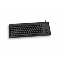 Cherry G84-4400 TRACKBALL Kabelgebundene Tastatur, USB, Schwarz (QWERTZ - DE), Volle Größe (100%), Kabelgebunden, USB, QWERTZ, Schwarz