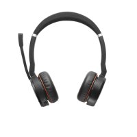 Jabra Evolve 75, Verkabelt & Kabellos, Anrufe/Musik, 20 - 20000 Hz, 177 g, Kopfhörer, Schwarz