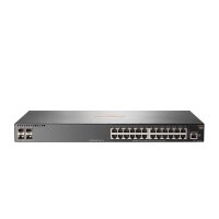 HPE 2930F 24G 4SFP, Managed, L3, Gigabit Ethernet (10/100/1000), Vollduplex, Rack-Einbau, 1U