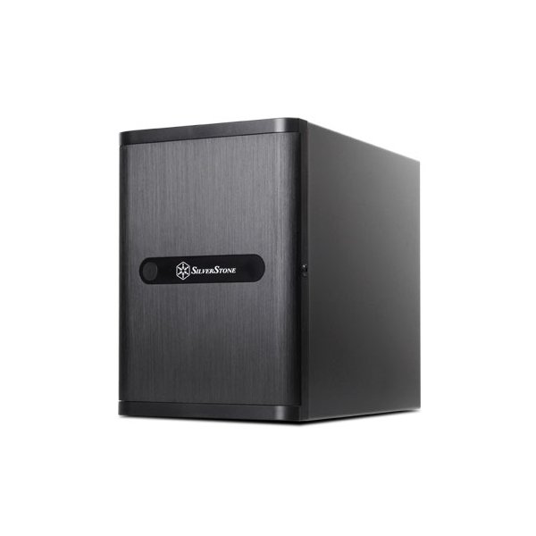 SilverStone SST-DS380B, Schwarz, Aluminium, Edelstahl, 211 mm, 360 mm, 285 mm, 12 cm