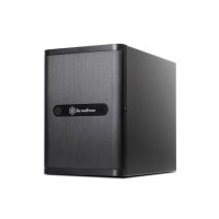 SilverStone SST-DS380B, Schwarz, Aluminium, Edelstahl,...