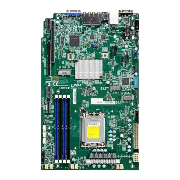 Supermicro Mainboard X13SCW-F proprietary WIO Sockel 1700 DDR5-only Single - Mainboard - Intel Sockel 1700 (Core i)