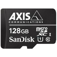 Axis 01491-001, 128 GB, MicroSDXC, Klasse 10, 80 MB/s, 80...