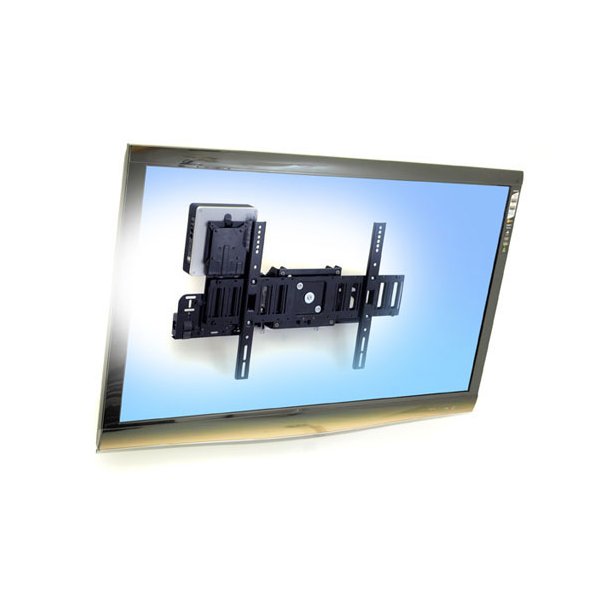 Ergotron SIM90 Signage Integration Mount, VESA, 47,6 kg, 81,3 cm (32"), 75 x 75 mm, 100 x 100 mm, Schwarz