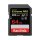 SanDisk Extreme PRO, 64 GB, SDXC, Klasse 10, UHS-II, 300 MB/s, 260 MB/s