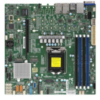 Supermicro X11SC F - Motherboard - Mainboard - Intel Sockel 1151 (Core i)