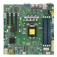 Supermicro X11SC F - Motherboard - Mainboard - Intel Sockel 1151 (Core i)