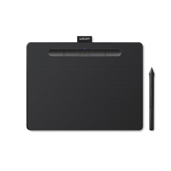 Wacom Intuos S, Verkabelt & Kabellos, 2540 lpi, 152 x 95 mm, USB/Bluetooth, 7 mm, Stift