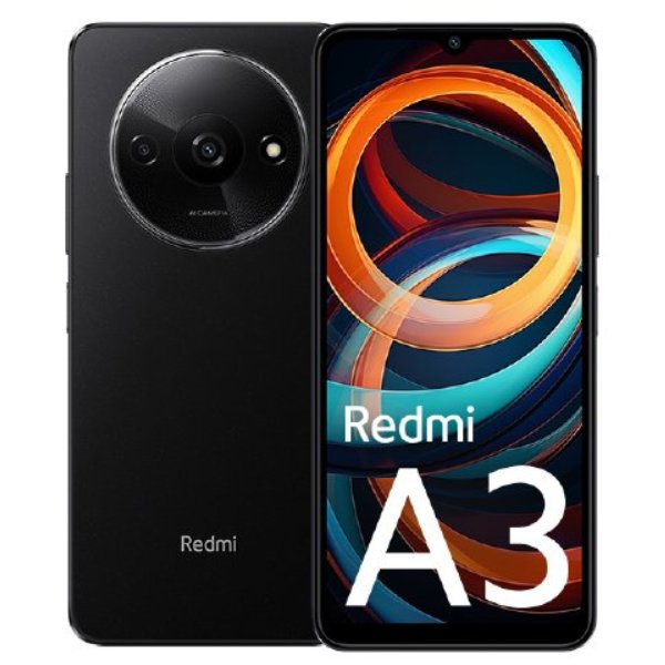 Xiaomi Redmi A3, 17 cm (6.71"), 3 GB, 64 GB, 8 MP, Android 14, Schwarz