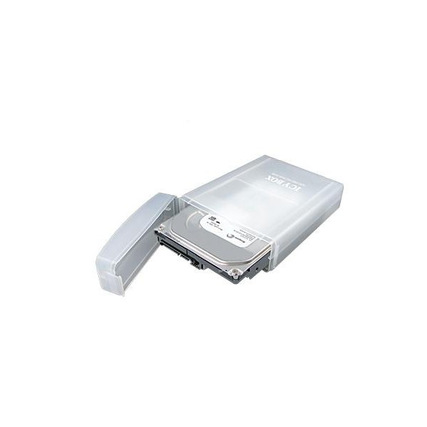 ICY BOX IB-AC602, Transparent, 3,7 kg