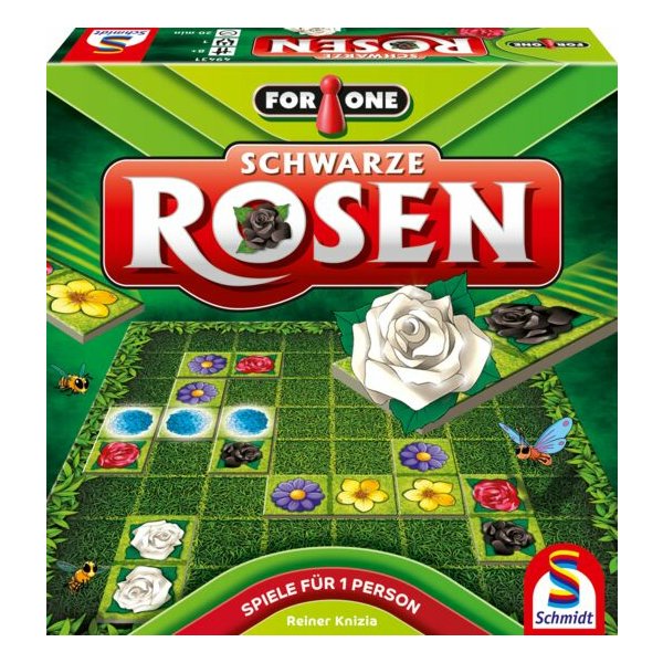 Schmidt Spiele For One – Schwarze Rosen, Reiner Knizia, Brettspiel, 8 Jahr(e), 20 min