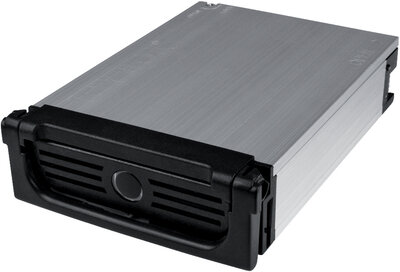 ICY BOX IB-138SK-B-II, Schwarz, Aluminium, 4 cm, 3 Gbit/s, HDD, Leistung, 146 mm