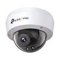 TP-LINK VIGI 4MP IR Dome Netzwerkkamera, 2,8mm Linse, IP-Sicherheitskamera, Innen & Außen, Kabelgebunden, CE, BSMI, VCCI, ONVIF, Decke/Wand, Schwarz, Weiß