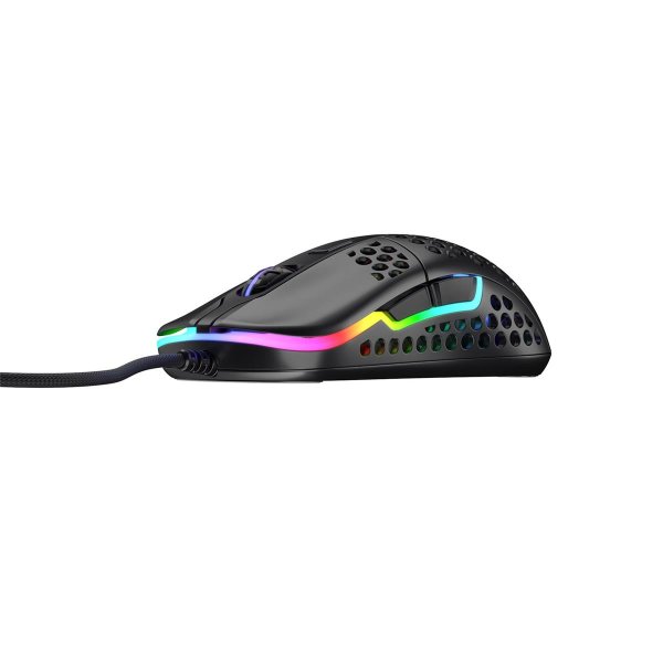 Cherry XTRFY M42 RGB, Beidhändig, Optisch, USB Typ-A, 16000 DPI, Schwarz