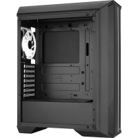 AEROCOOL ADVANCED TECHNOLOGIES Aerocool Splinter Duo, Midi Tower, PC, Schwarz, ATX, micro ATX, Mini-ITX, ABS, SPCC, 16,1 cm