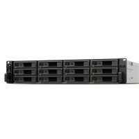 Synology SA SA3410, NAS, Rack (2U), Intel® Xeon®, D-1541, Schwarz, Grau