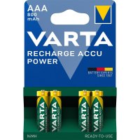 Varta -56703B, Wiederaufladbarer Akku, AAA, Nickel-Metallhydrid (NiMH), 1,2 V, 4 Stück(e), 800 mAh