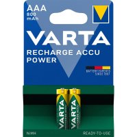 Varta 56703, Wiederaufladbarer Akku, AAA, Nickel-Metallhydrid (NiMH), 1,2 V, 2 Stück(e), 800 mAh