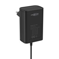 Ansmann 1201-0023, Universal, Drinnen, 100 - 240 V, 12 W, AC-an-DC, Schwarz