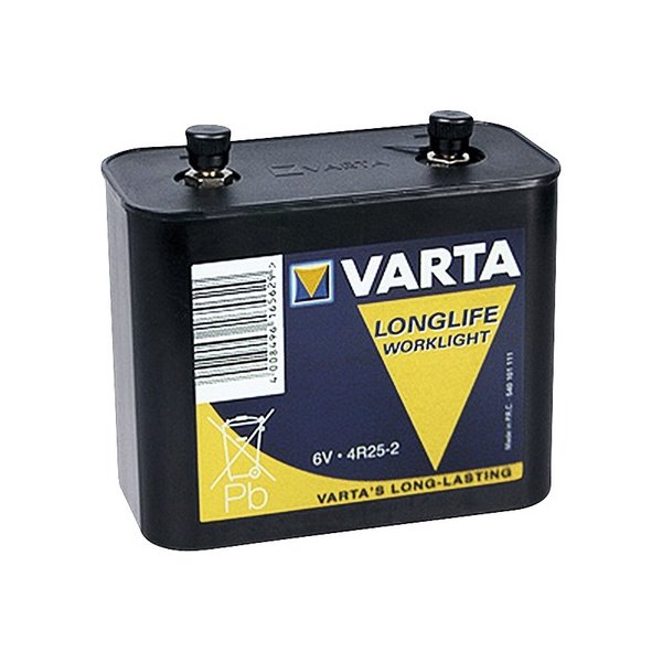 Varta 00540 101 111, Akku, Schwarz, Zinkchlorid, 6 V, 130 mm, 70 mm