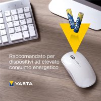 Varta -4903/4B, Einwegbatterie, AAA, Alkali, 1,5 V, 4 Stück(e), Blau, Silber