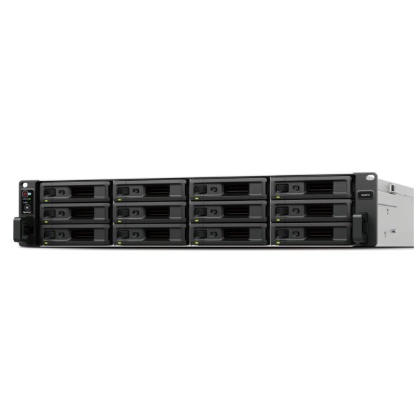 Synology SA SA3610, NAS, Rack (2U), Intel® Xeon®, D-1567, Schwarz, Grau